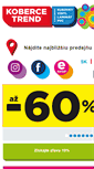 Mobile Screenshot of koberce-trend.sk